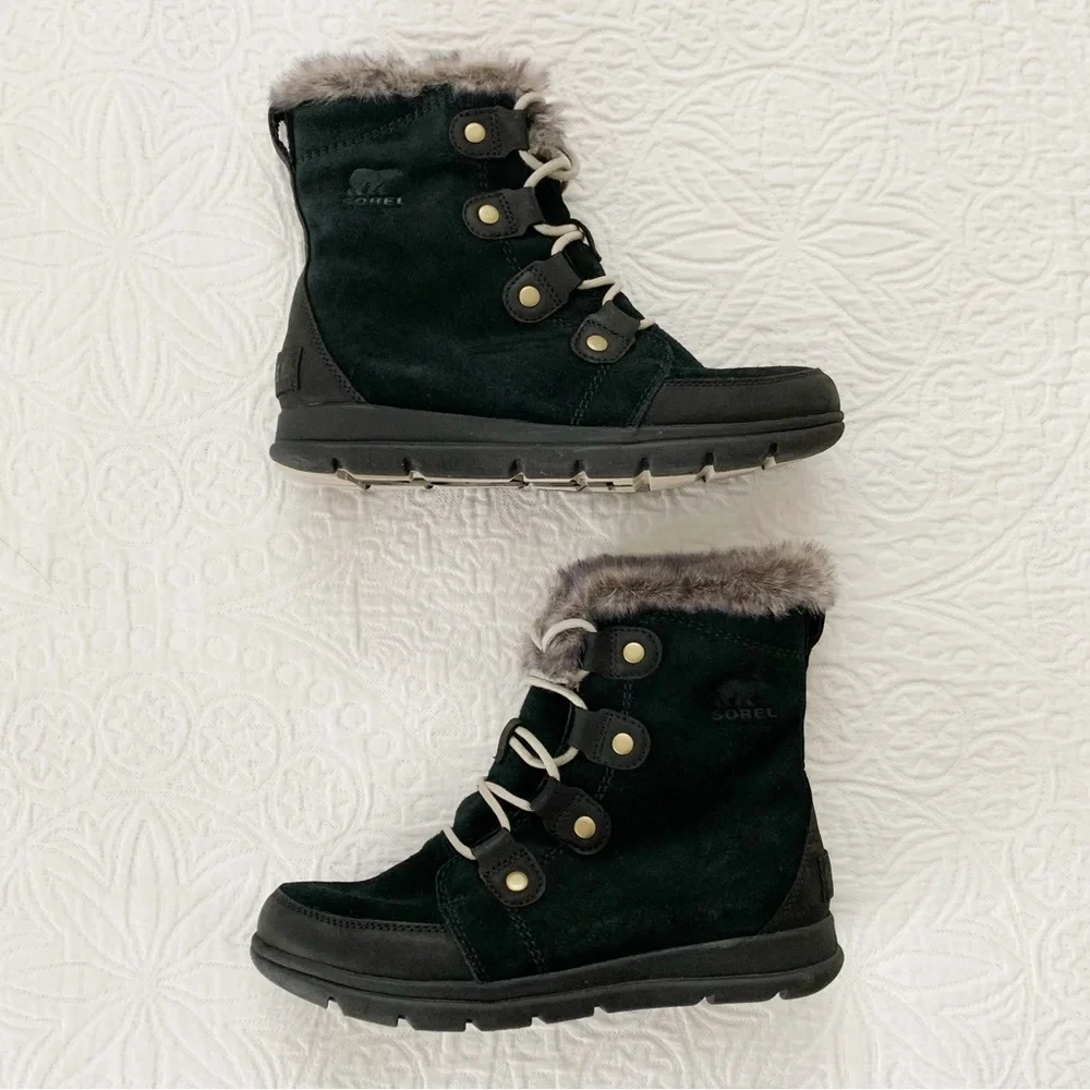 Sorel‎ Women's Explorer Joan Boots, Black